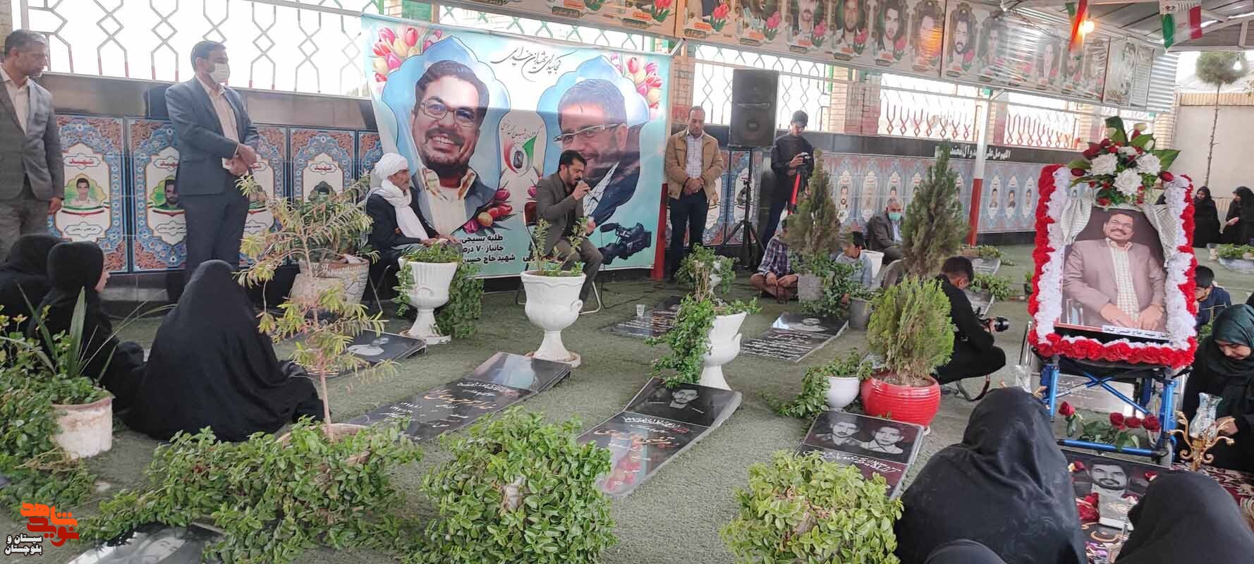 برگزاری مراسم پنجمین سالگرد شهادت جانباز «حسین کیخا» در زاهدان