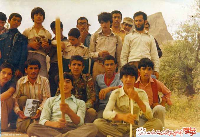 دانش آموزان دبیرستان مجیدی اراک 1357