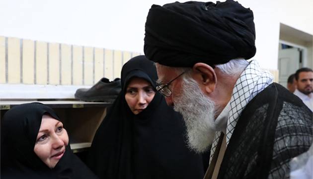Imam Khamenei meets with families of martyred nuclear scientists Imam Khamenei meets with families of martyred nuclear scientists