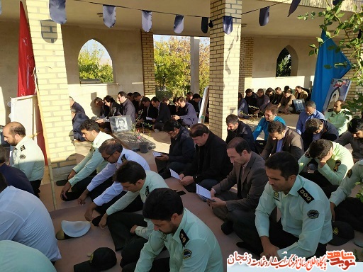 کلیپ/گلباران مزار شهدای ماهنشان به مناسبت هفته نیروی انتظامی