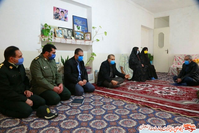 گزارش تصویری/ دیدار استاندار با خانواده‌های شاهد و ایثارگر سلطانیه
