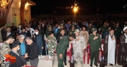 یادواره  شهید آبروی محله در روستای دوریزگان