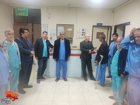 سفر یکروزه  سرپرست دفتر برنامه ریزی  ورزشی و اردویی بنیاد شهید  کشور به یاسوج