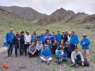 گزارش تصویری| صعود کوهنوردان جانباز استان البرز به ارتفاعات روستای جارو