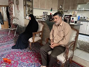 دیدار مشاور و مدیرکل حوزه استاندار زنجان با خانواده...